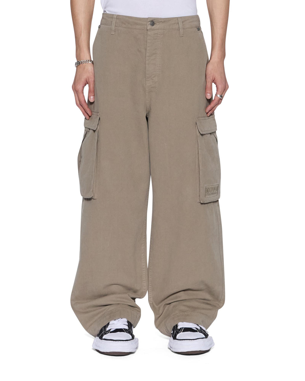 Mens Maxx Fugitive Cargo Pant Militant Relaxed Pants - Green