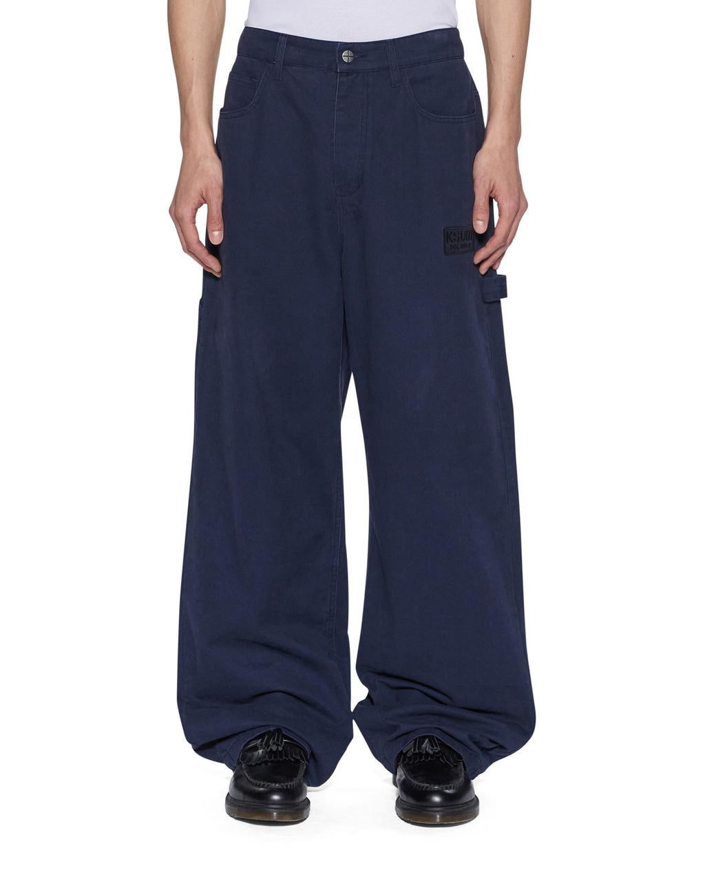 Mens Maxx Work Pant Navy Relaxed Pants - Navy