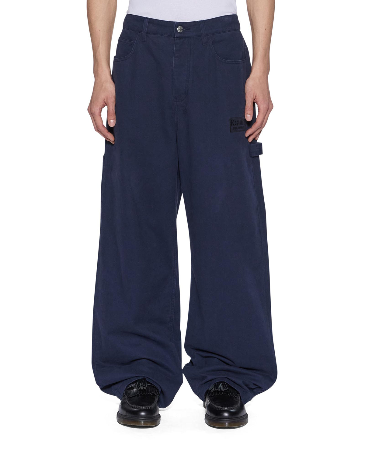 Mens Maxx Work Pant Navy Relaxed Pants - Navy