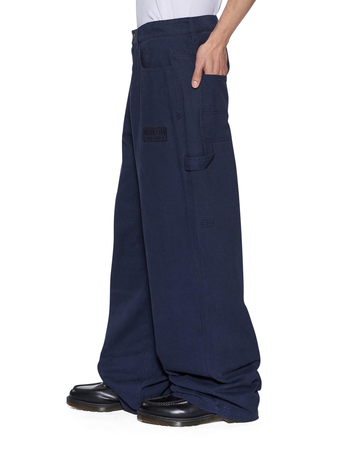 Mens Maxx Work Pant Navy Relaxed Pants - Navy