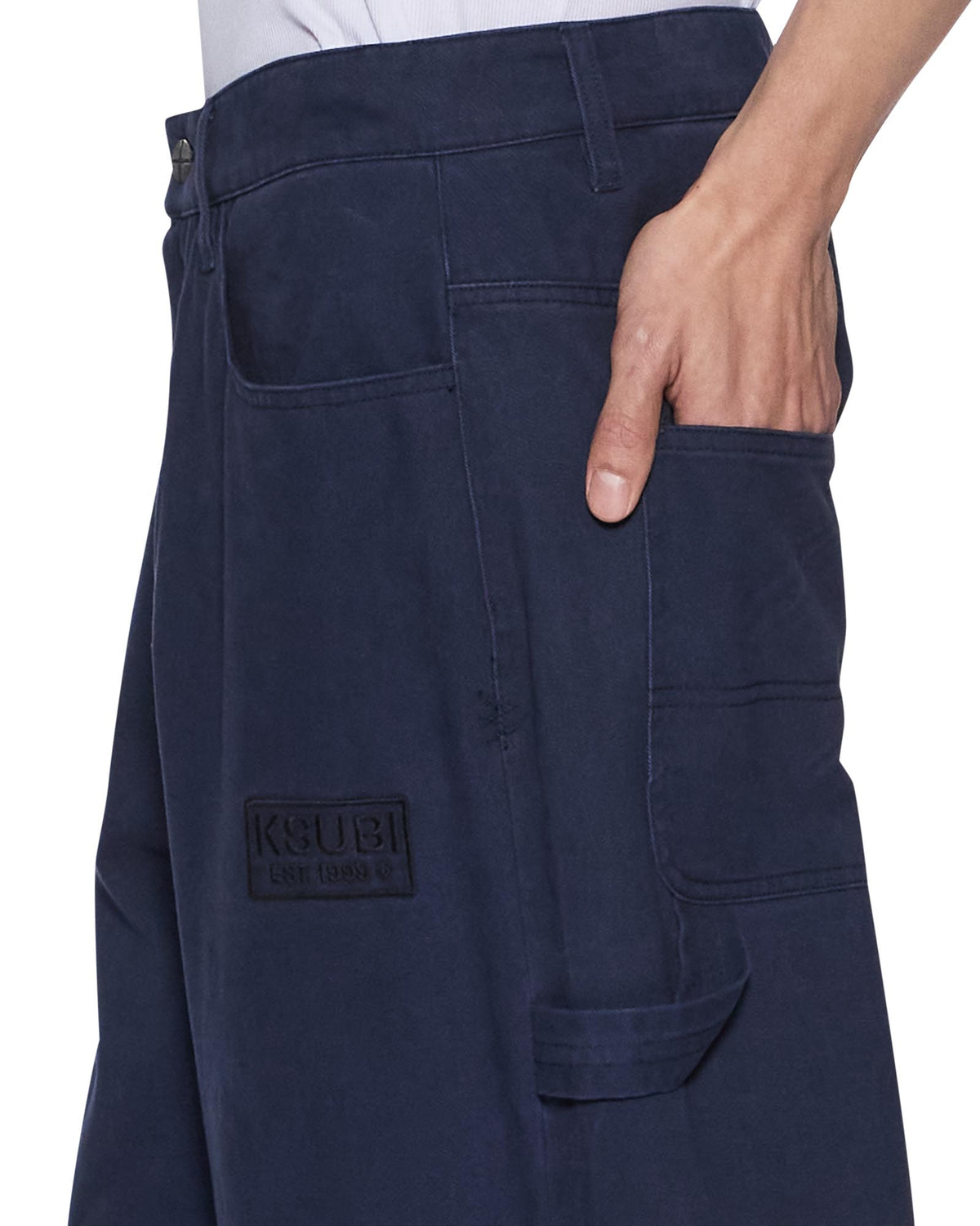 Mens Maxx Work Pant Navy Relaxed Pants - Navy