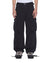 MENS  TROOP CARGO PANT BLACK FADE STRAIGHT PANTS