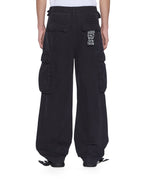 MENS TROOP CARGO PANT BLACK FADE PANTS