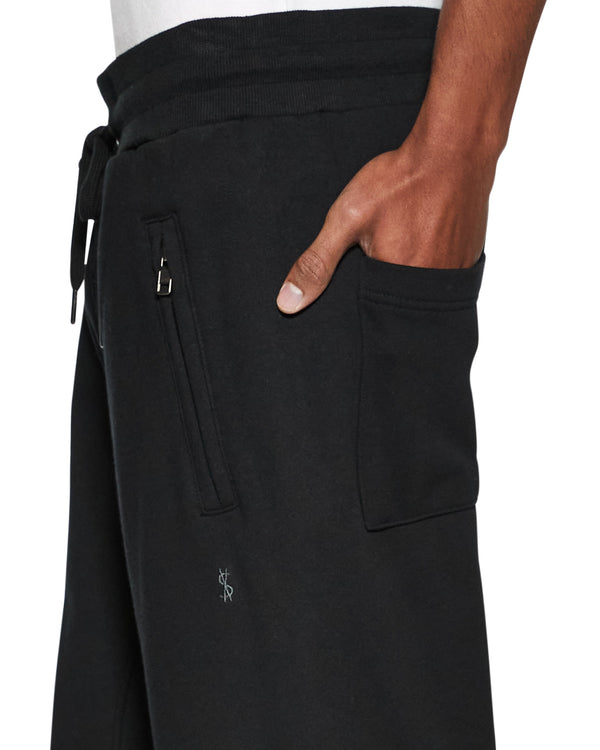 Buy 4 x 4 Trak Jet Black | Slim Fit Track Pants | Ksubi