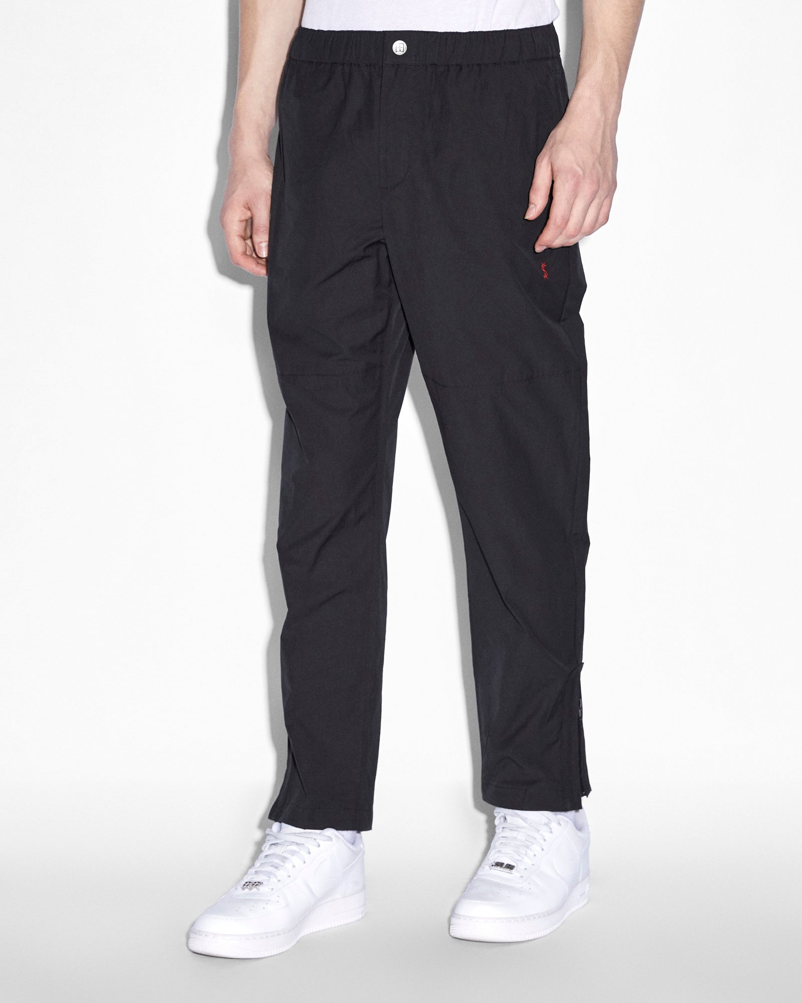 Axiom Mens Tailored Pants Black And Red | Ksubi ++