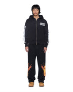 MENS KROWN SYNTHESIS TRAK PANT BLACK PANTS