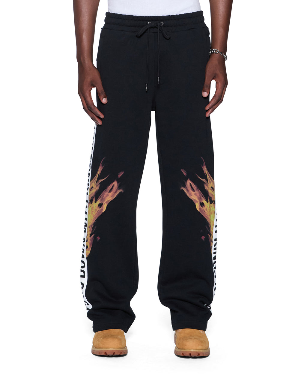 MENS KINGS SYNTHESIS TRAK PANT BLACK FADE PANTS