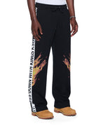 MENS KINGS SYNTHESIS TRAK PANT BLACK FADE PANTS