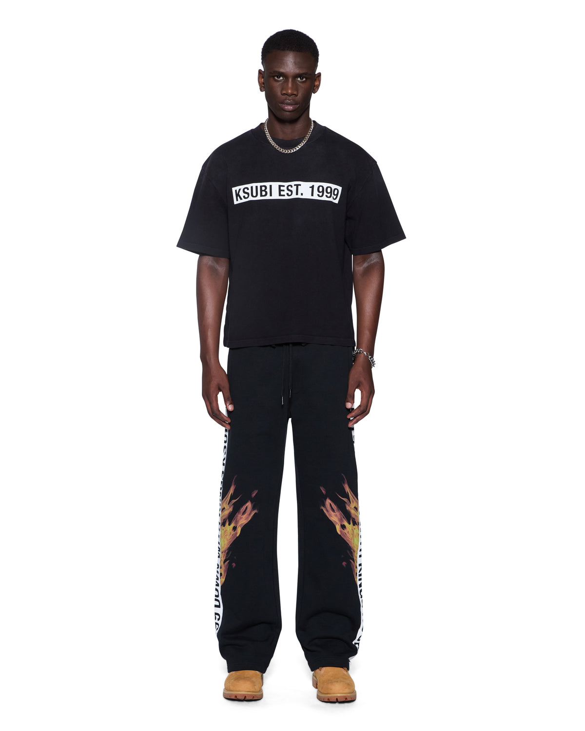 KINGS SYNTHESIS TRAK PANT BLACK FADE