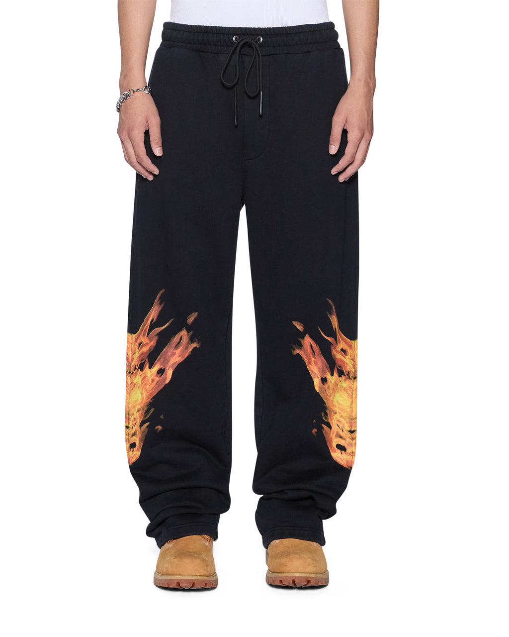 MENS KROWN SYNTHESIS TRAK PANT BLACK PANTS