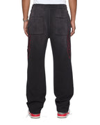 Mens Paise Trak Pant Black Fade Regular Pants - Grey
