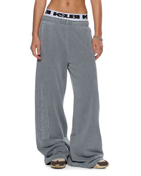 Womens Sott Origin Trak Pant Nightowl Grey Pants | Ksubi ++