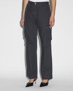 Womens Squad Cargo Charcoal Pants - Grey