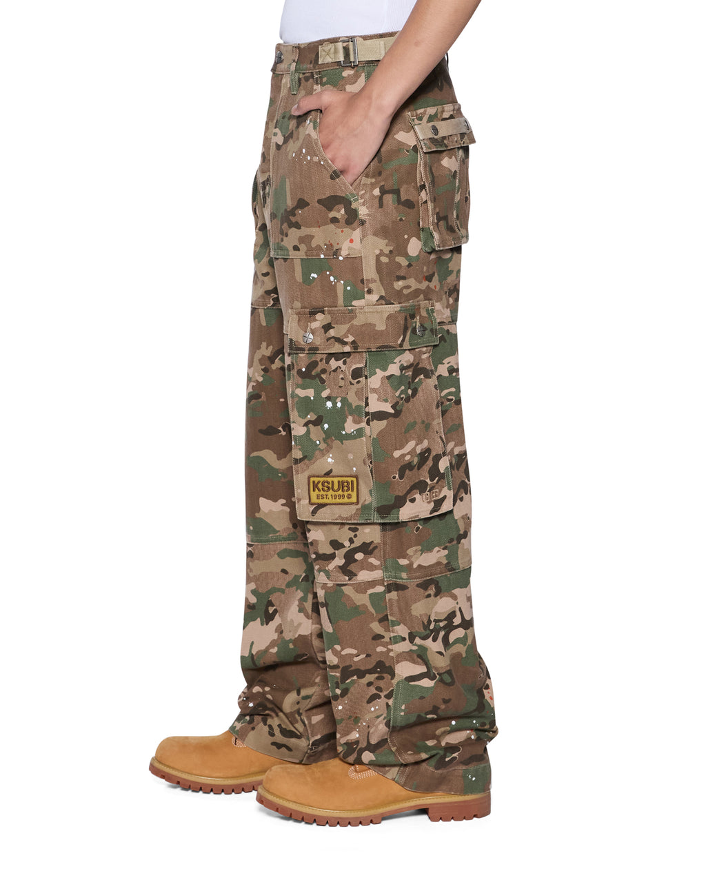 MENS TROOPER CARGO PANT WOODLAND PANTS