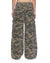 WOMENS  DROPOUT CARGO PANT CAMO BAGGY PANTS