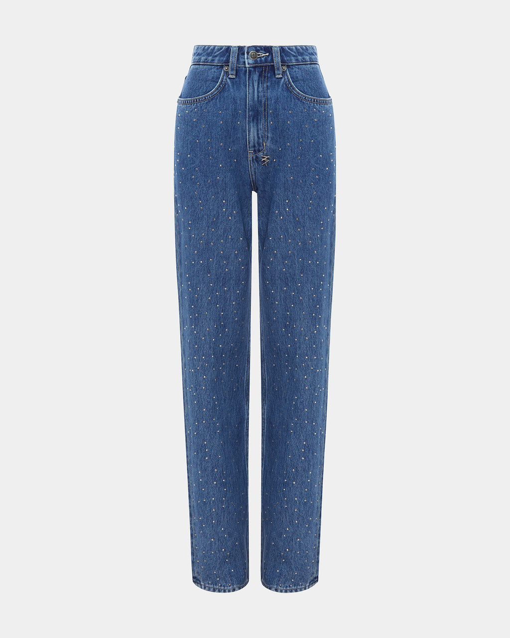 Womens Playback Token Krystal Straight Denim Jeans - Denim