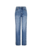 Womens Playback Jean 2.0 Maverik Krystal Straight Denim Jeans - Denim