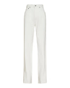WOMENS PLAYBACK SPLITS ECRU DENIM JEANS