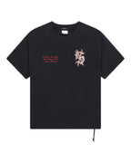 Mens Playoff Ekcess Ss Tee Jet Black Oversized Tees - Black