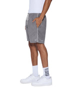 Mens Lounge Short Charcoal Relaxed Walkshorts - Grey