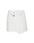WOMENS  RAP SKIRT CURVE ECRU A LINE SKIRTS