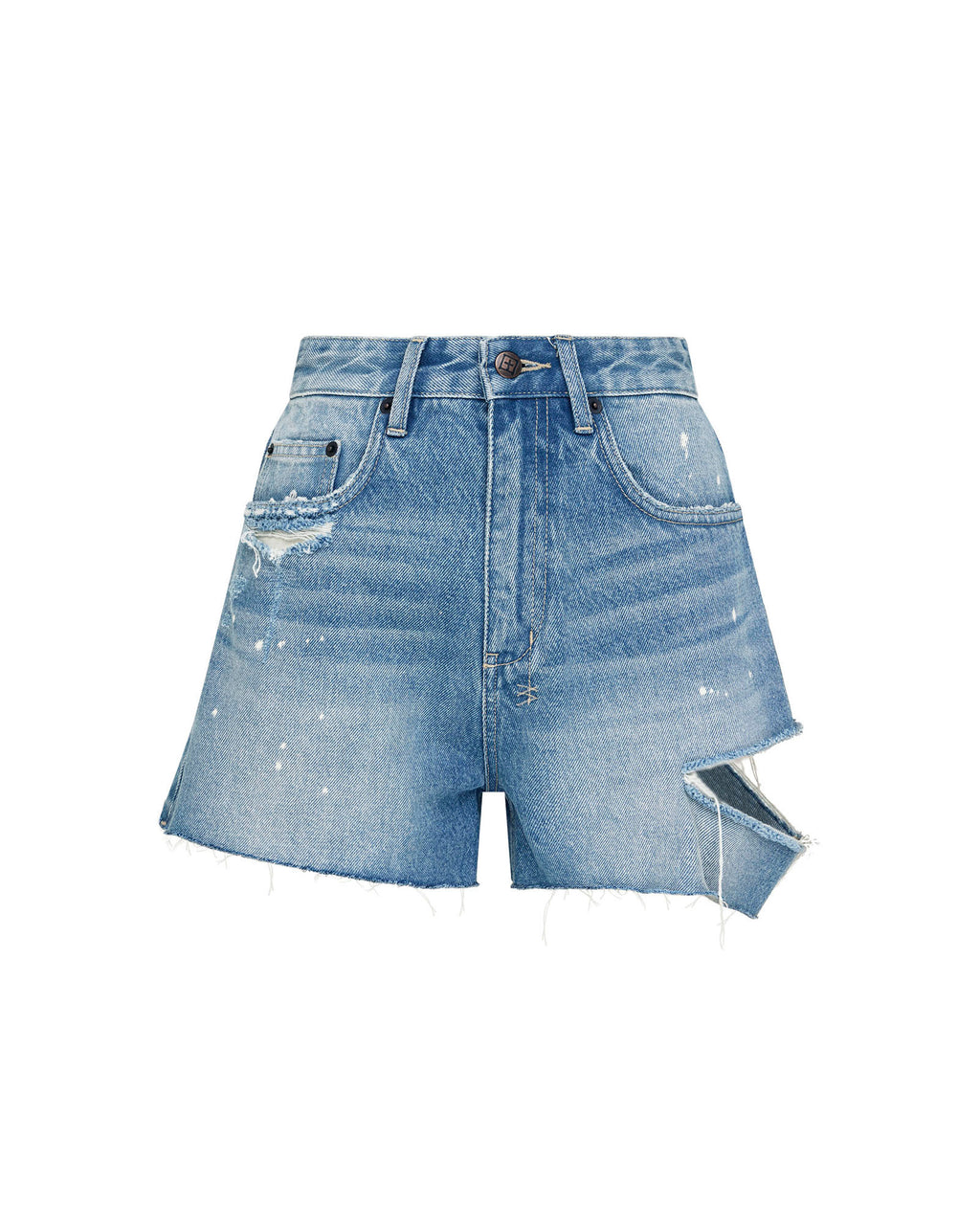 WOMENS RISE N HI KUT OUT SURGE WALKSHORTS