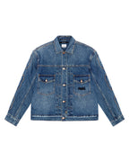 Mens Roped Doubledown Oh G Jacket Antique Kraft Oversized Jackets - Denim