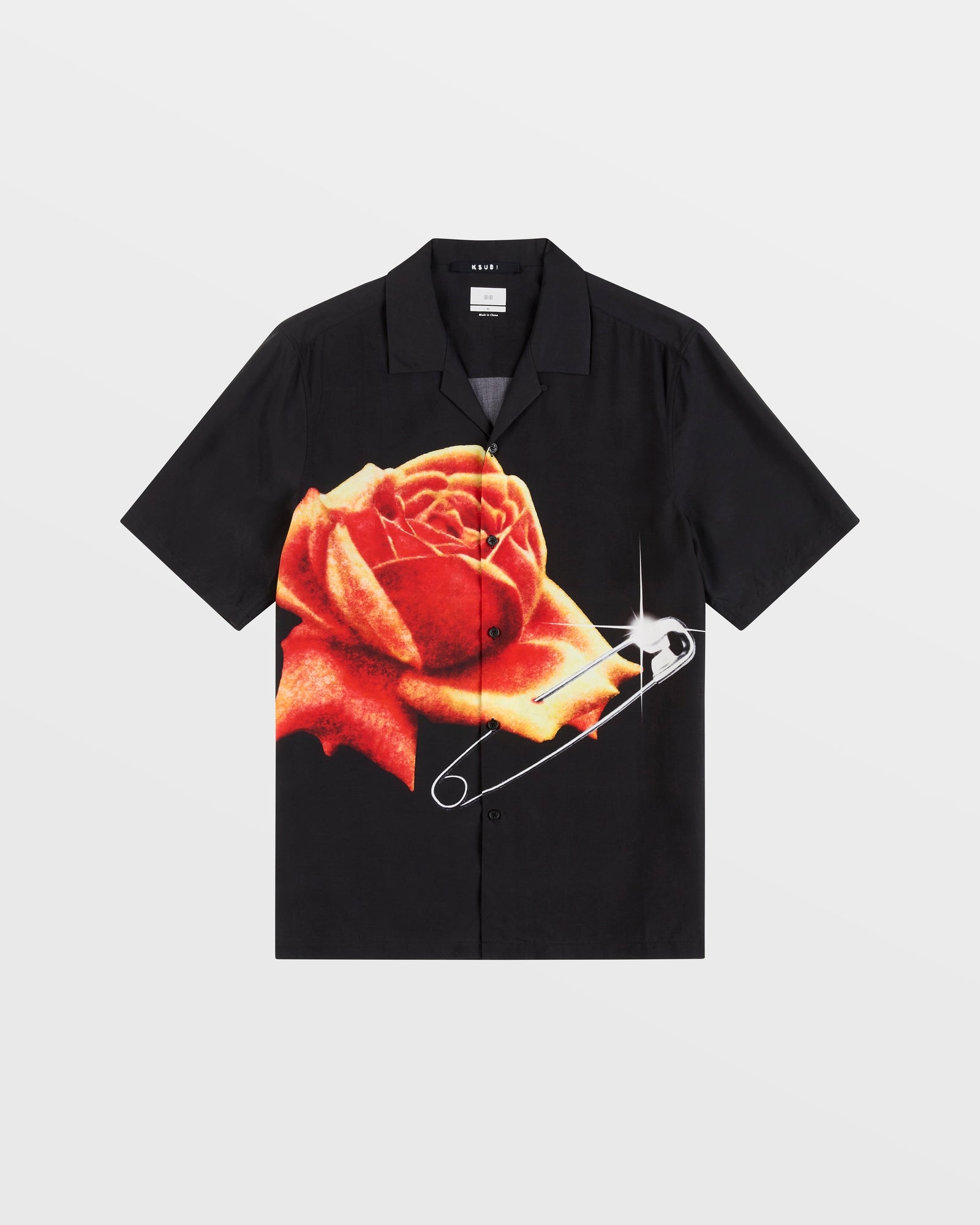 Ksubi Rose Shirt Resort Ss Buy Garden Ksubi | Black ++ |