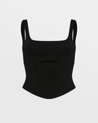 WOMENS VERTIGO BUSTIER BLACK FASHION TOPS