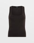 WOMENS 3X4 ORIGIN TANK WASHED BLACK TEES