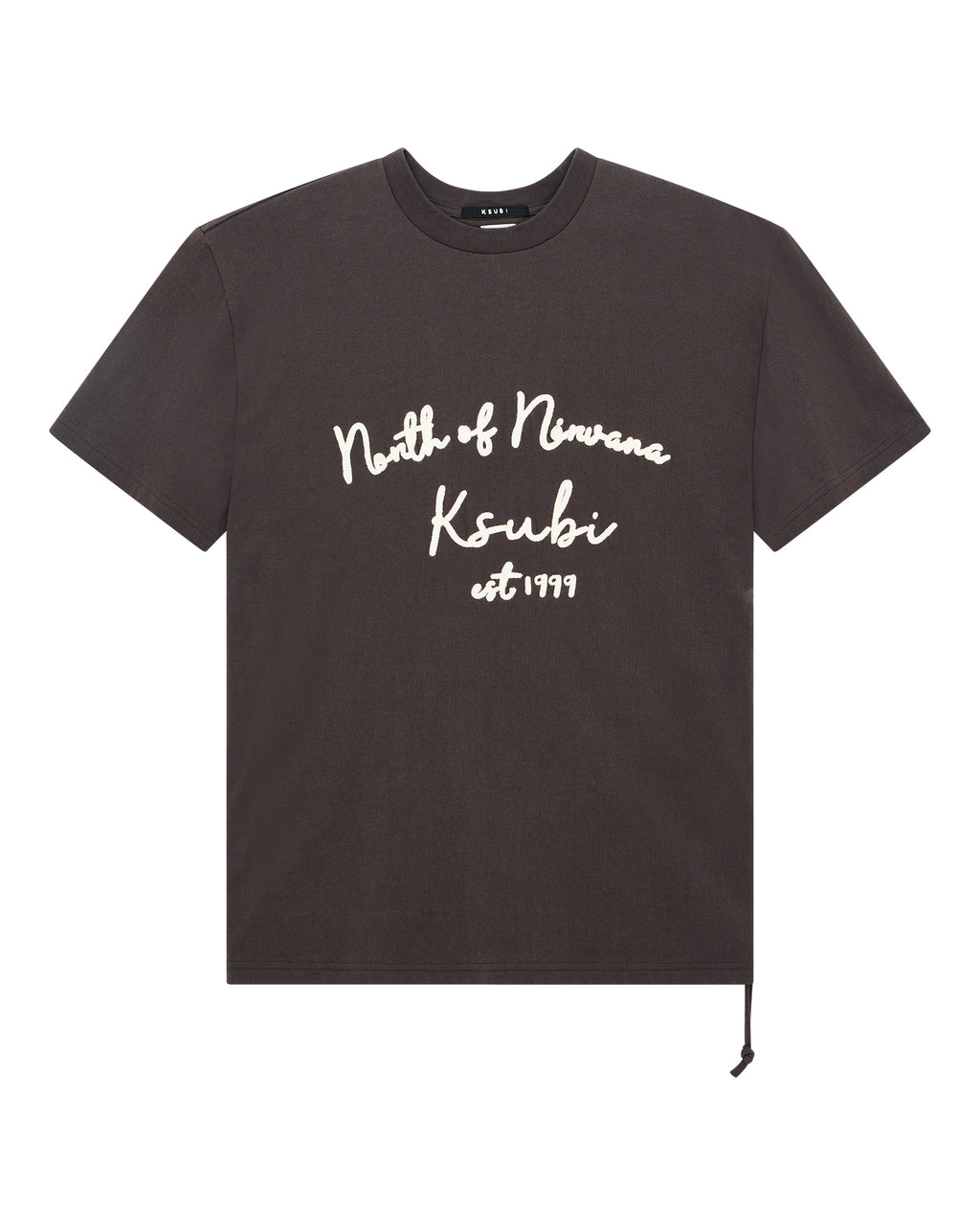 Mens Salud Biggie Ss Tee Faded Black Oversized Tees - Black