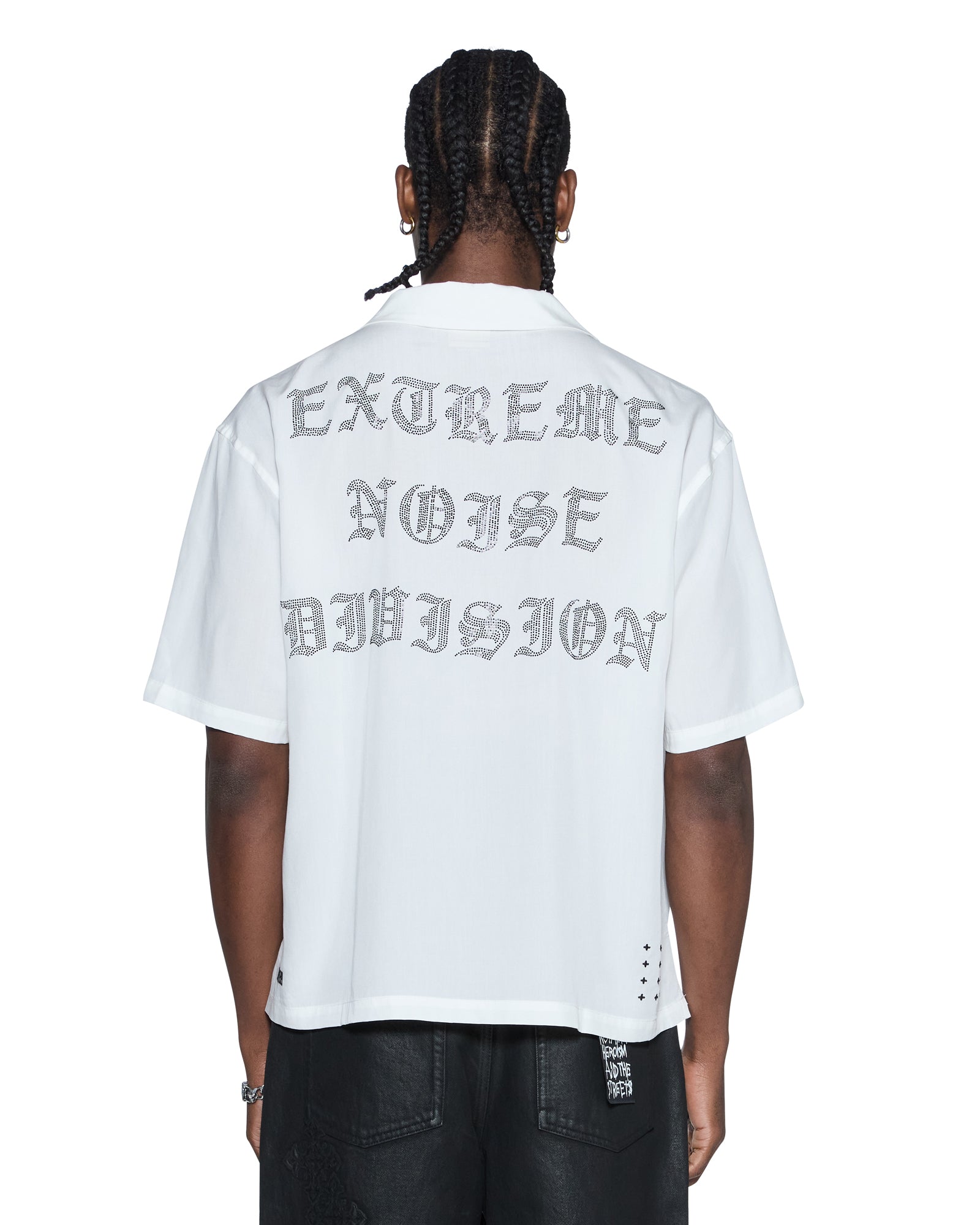 Mens End Diner Ss Shirt Satin White Shirts | Ksubi ++