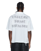 Mens End Diner Ss Shirt Satin White Regular Shirts - White