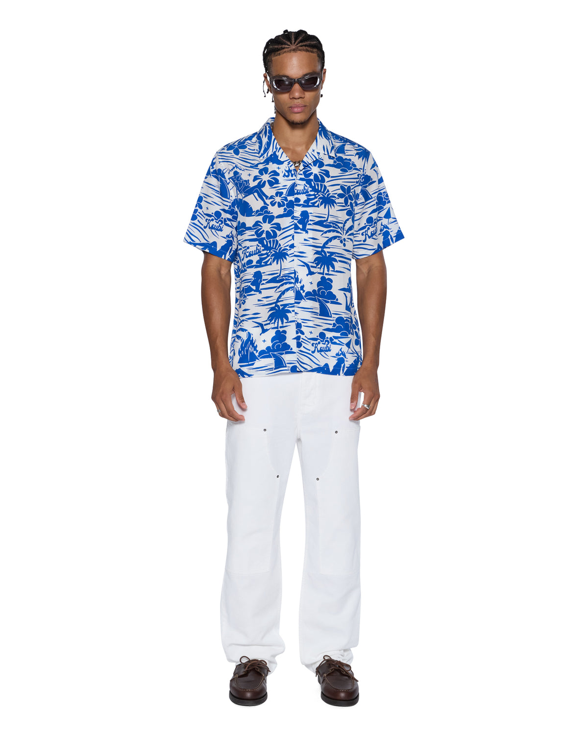 MENS LAGOON SS RESORT SHIRT BLUE SHIRTS
