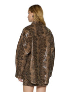 Womens Astra Ls Shirt Snakebite Oversized Shirts - Multi Colour