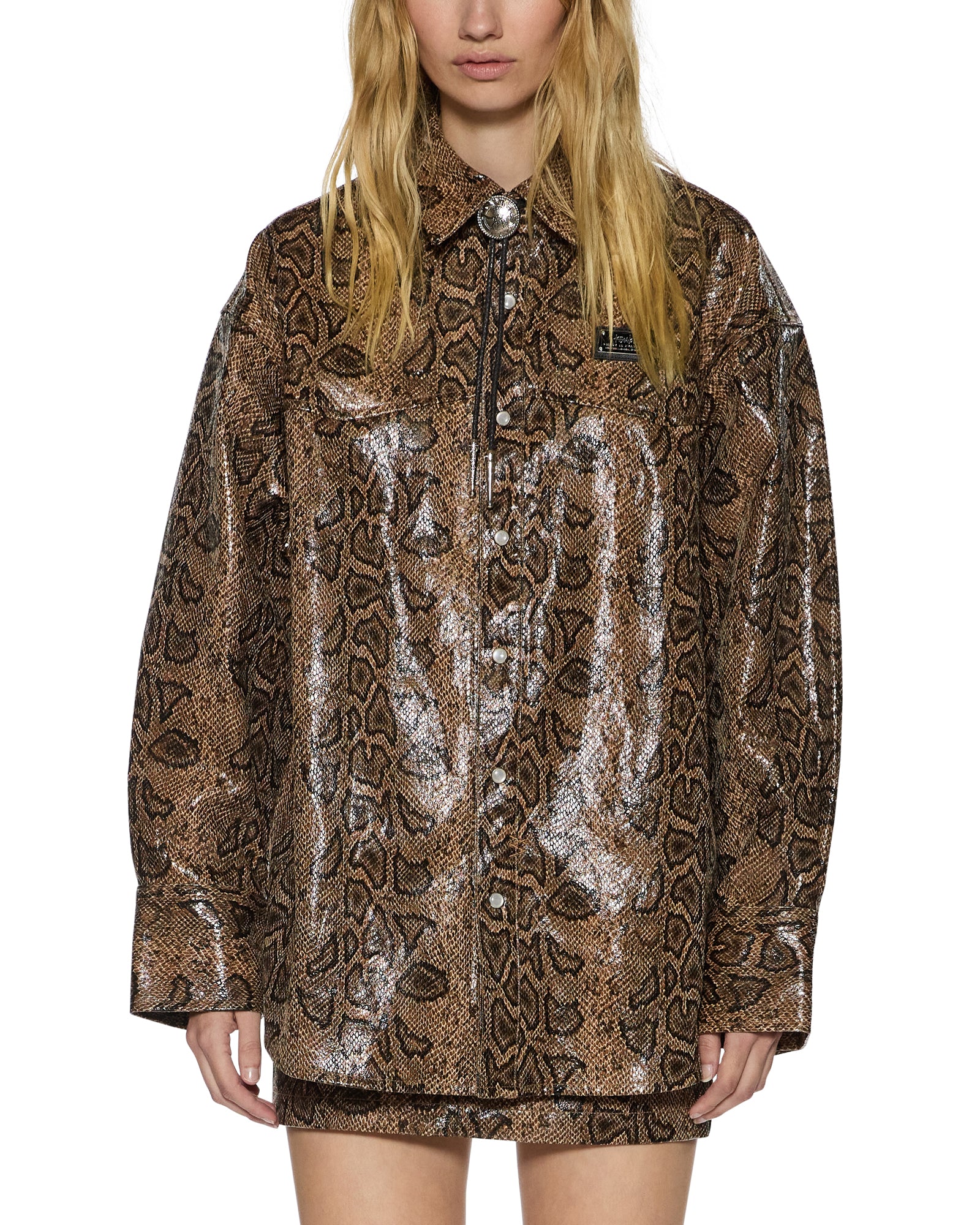 WOMENS ASTRA LS SHIRT SNAKEBITE OVERSIZED SHIRTS