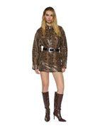 WOMENS SUPER X MINI SNAKEBITE SKIRTS