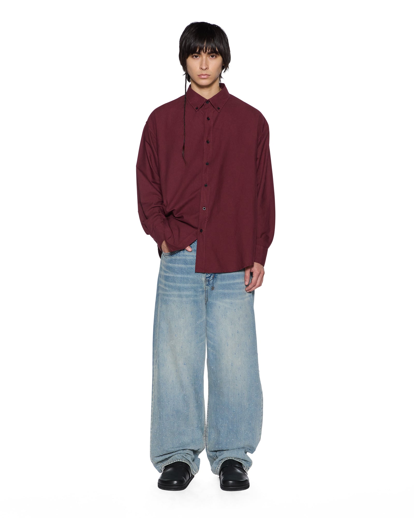 MENS  ANTI LS SHIRT OX REGULAR SHIRTS