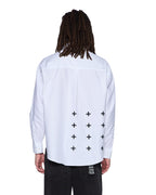 Mens Anti Ls Shirt Tru White Regular Shirts - White