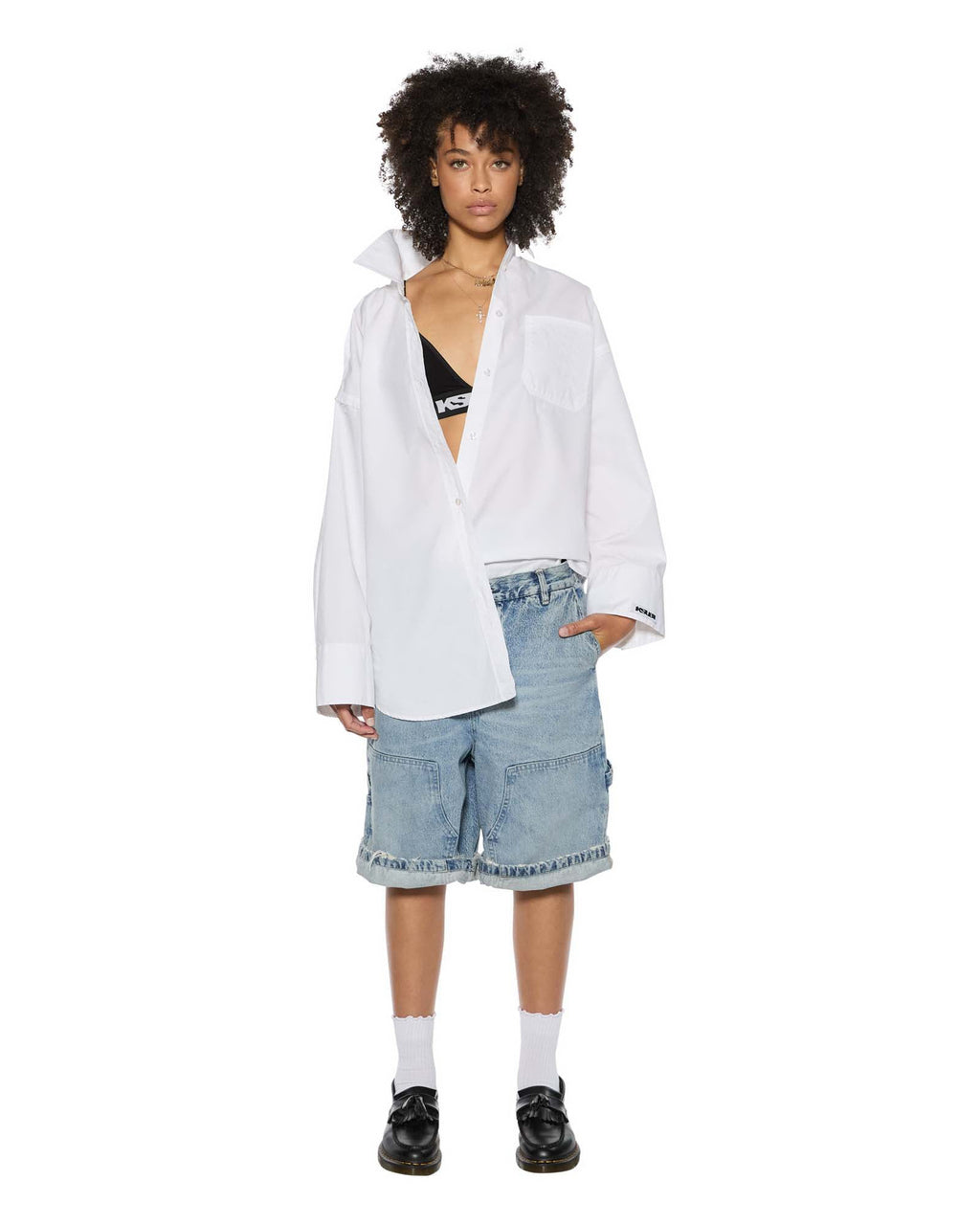 WOMENS ASTRA LS SHIRT WHITE POPLIN SHIRTS