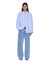 WOMENS  ASTRA LS SHIRT BLUE OXFORD OVERSIZED SHIRTS