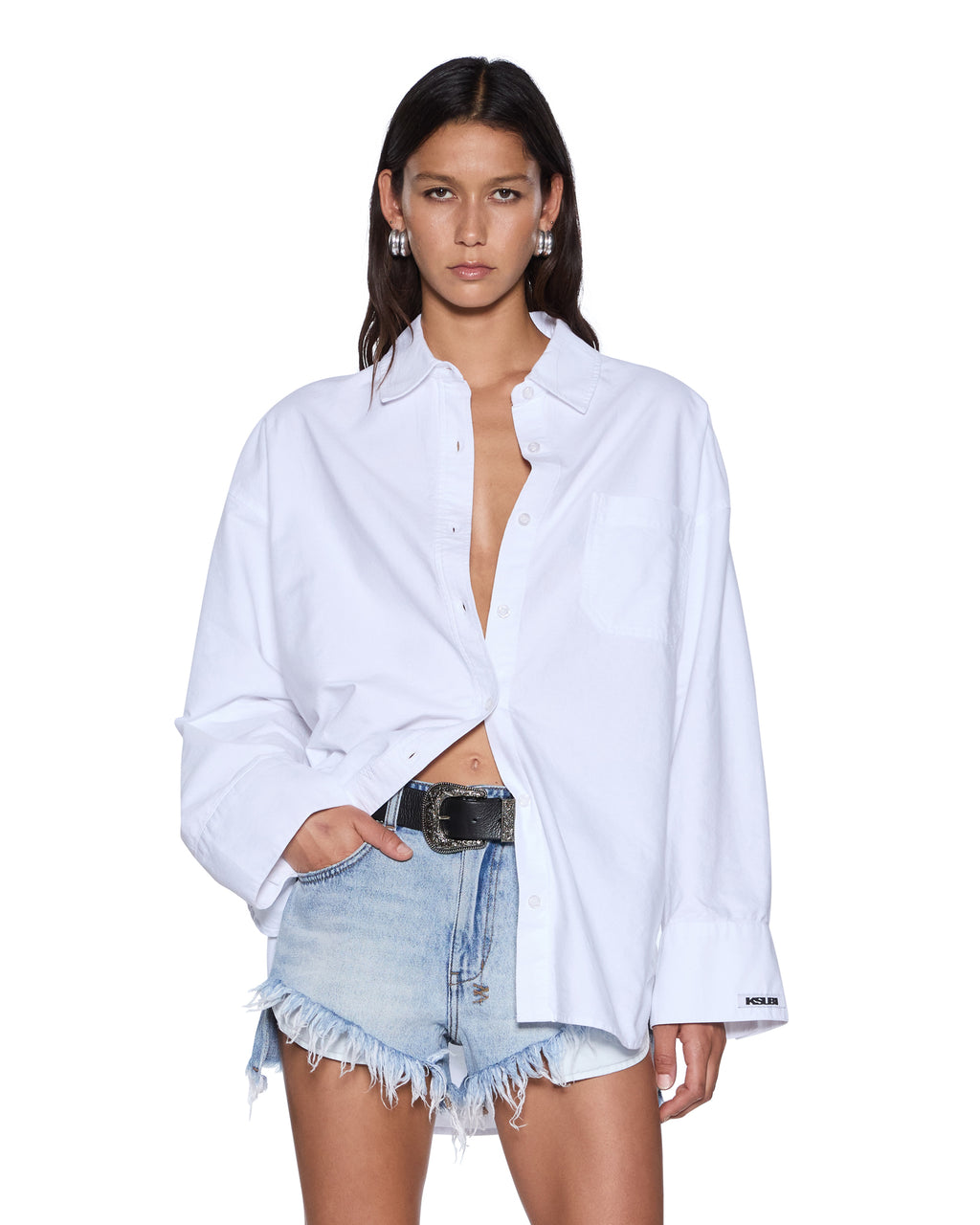 WOMENS ASTRA LS SHIRT WHITE OXFORD SHIRTS