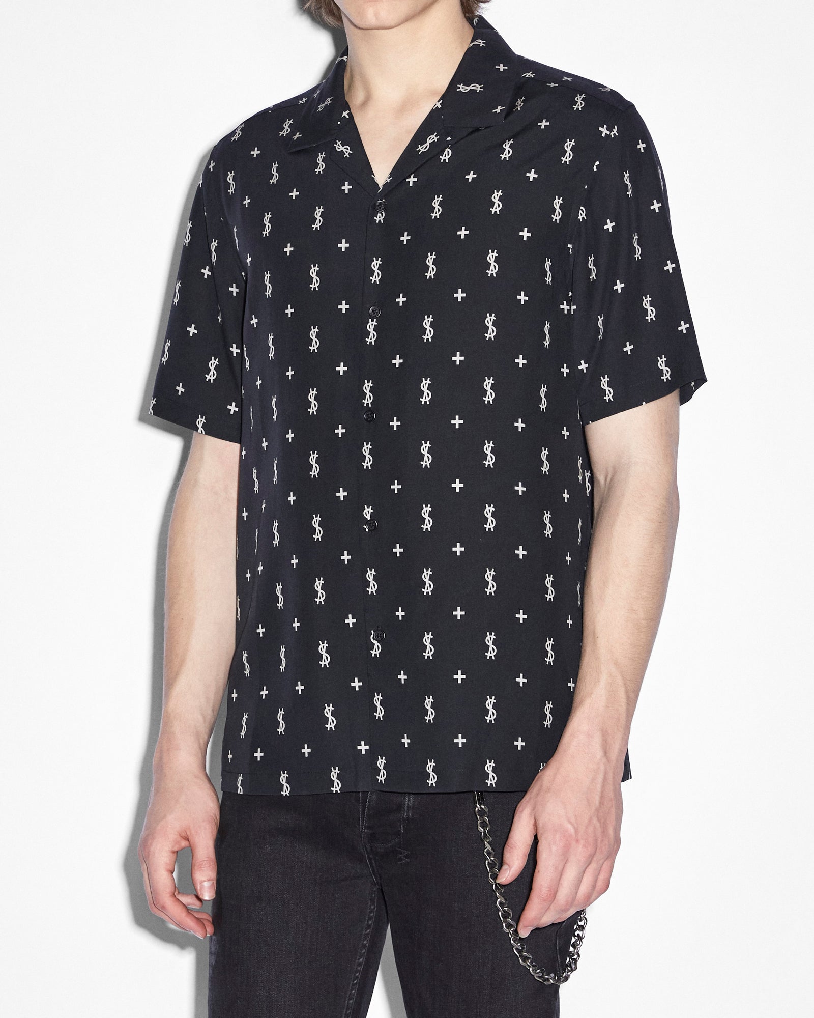 Ksubi Printed Black Allstar Shirt Resort | ++ Short Sleeve -