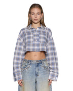 Womens Balter Shirt Summer Plaid Spark Oversized Shirts - Multi Colour