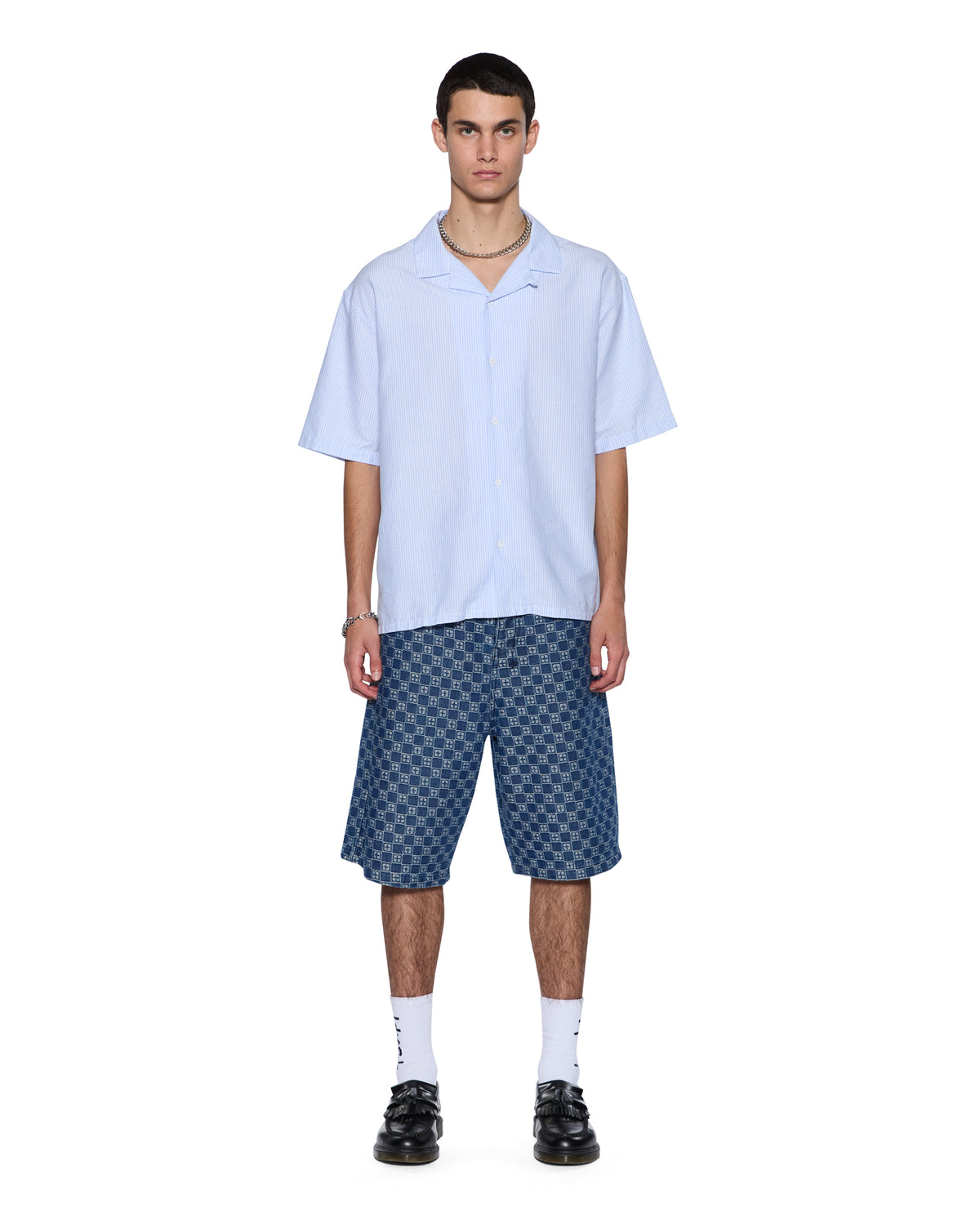 CARING DINER SS SHIRT TRU STRIPE