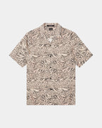 Mens Confused Resort Ss Shirt Leo Regular Shirts - Multi Colour