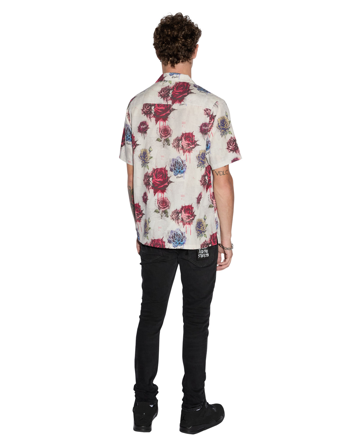 Mens Graff Rose Resort Ss Shirt Multi Regular Shirts - Multi Colour