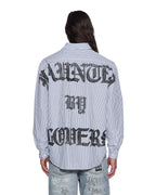 MENS HAUNTED KSIGNATURE LS SHIRT BLACK STRIPE SHIRTS
