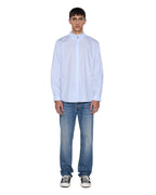 Mens Kade Ls Shirt Pin Blue Shirts - Multi Colour