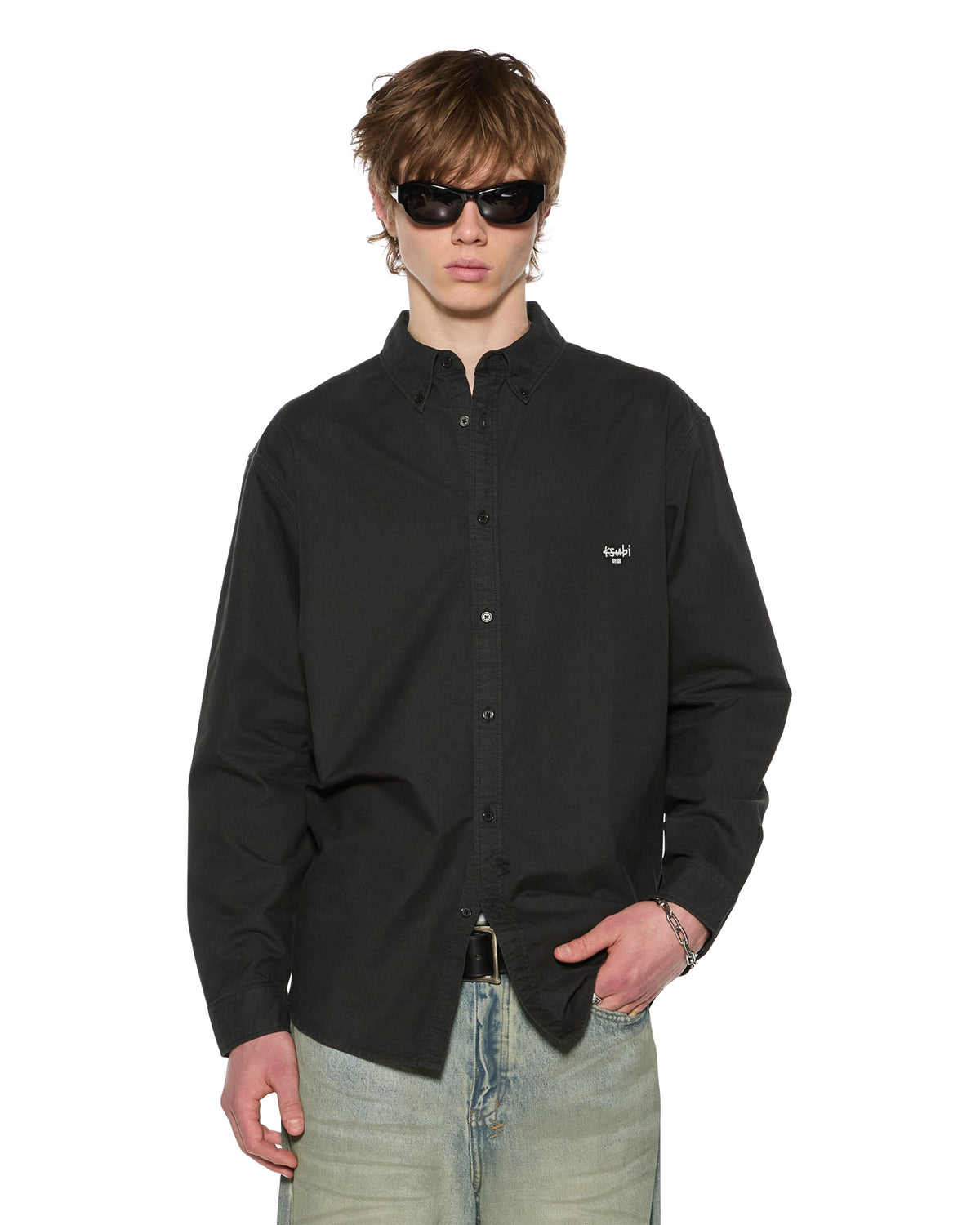 Mens Ksignature Button Down Ls Shirt Black Shirts Mens Ksignature Button Down Ls Shirt Black Shirts